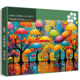 Urban Umbrella Forest Jigsaw Puzzle 1000 Pieces
