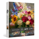 Sunlit Bouquet Jigsaw Puzzle 1000 Pieces