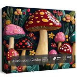 Mushroom Garden Jigsaw Puzzle 1000 Pieces