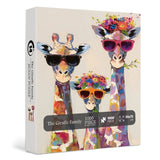 The Giraffe Family Jigsaw Puzzles 1000 Piece