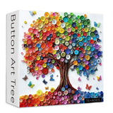 Button Art Tree Jigsaw Puzzle 1000 Pieces