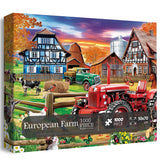 European Farm Jigsaw Puzzles 1000 Pieces