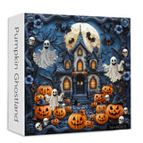 Pumpkin Ghostland Jigsaw Puzzle 1000 Pieces