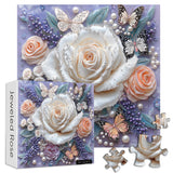 Jeweled Rose Jigsaw Puzzle 1000 Pieces