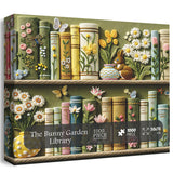 The Bunny  Garden Library Jigsaw Puzzle 1000 Pieces