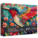 Patchwork Hummingbird Puzzle 1000 pièces