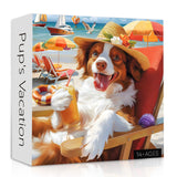 Pup's Vacation Jigsaw Puzzle 1000 Pieces