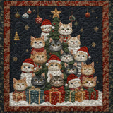 Cat Christmas Tree Jigsaw Puzzle 1000
