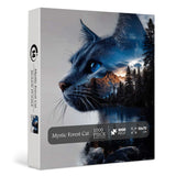 Mystic Forest Cat Puzzle 1000 Teile