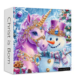 Snowman Unicorn Jigsaw Puzzles 1000 Pieces