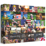 Patriot Dog Jigsaw Puzzle 1000 Pieces
