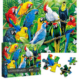 Colorful Parrots Jigsaw Puzzle 1000 Pieces