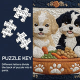 Puppy Feast Jigsaw Puzzle 1000 Piece