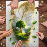 Federoase-Puzzle 1000 Teile