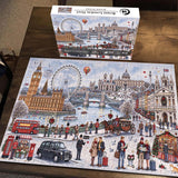 Roam London Noel Puzzle 1000 pièces