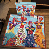Floral Chicks Jigsaw Puzzle 1000 Pieces