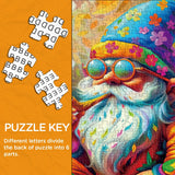 Whimsical Gnome Jigsaw Puzzles 1000 Pieces