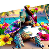 Rainbow Turtle Jigsaw Puzzles 1000 Pieces