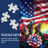 Puzzle Marche éternelle des courageux 1000 pièces