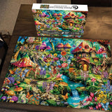 Flower Fairies Land Jigsaw Puzzle 1000 Pieces