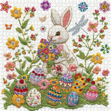 Bunny in Bloom Jigsaw Puzzle 1000 Pieces