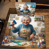 Puzzle creativo della nonna da 1000 pezzi