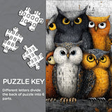Whimsical Owls Jigsaw Puzzle 1000 Pieces