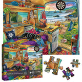 Seaside RV Camping Jigsaw Puzzle 1000 Pieces