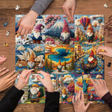 Gnome Journey Jigsaw Puzzle 1000 Pieces