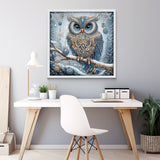 Puzzle puzzle di gufo invernale 1000 pezzi
