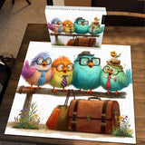 Colorfeather Expedition Jigsaw Puzzle 1000 Pieces