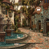 Serene Fountain Puzzle 1000 Teile