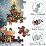 Puzzle Danza Stellata Di Natale 1000 Pezzi