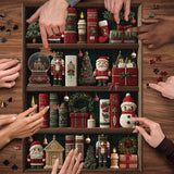 Puzzle libreria di natale 1000 pezzo