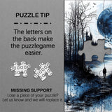 Lone Shadow Lake Jigsaw Puzzle 1000 Pieces