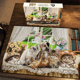 Cute Kittens Jigsaw Puzzle 1000 Pieces