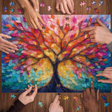 Woolen Tree Jigsaw Puzzles 1000 Pieces
