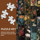 Puzzle Armoire Florale 1000 Pièces