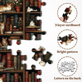 Furry Library Jigsaw Puzzle 1000 Pieces