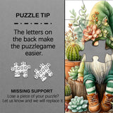 Suculento Gnome Gnome Jigsaw Puzzle 1000 piezas