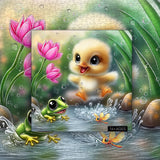 Pezzi del puzzle di splash estivo 1000 pezzi