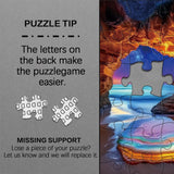 Puzzle Caverne Lumineuse 1000 Pièces