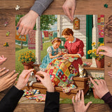 Porch Craft Time Rompecabezas de 1000 piezas