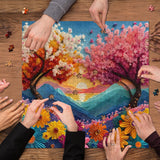 Diamond Paper Bloom Jigsaw Puzzle 1000 Pieces