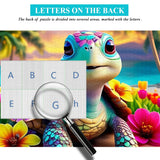 Rainbow Turtle Jigsaw Puzzles 1000 Pieces