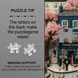 Cherry Blossom Street Jigsaw Puzzle 1000 Pieces