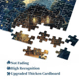 Rompecabezas de nido de libro de noche estrellada, 1000 piezas