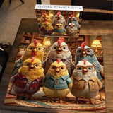 Study Chickens Puzzle 1000 Teile