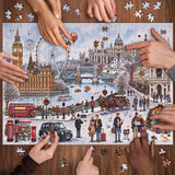 Roam London Noel Puzzle 1000 pièces