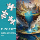 Fractured Landscape Jigsaw Puzzle 1000 Pieces